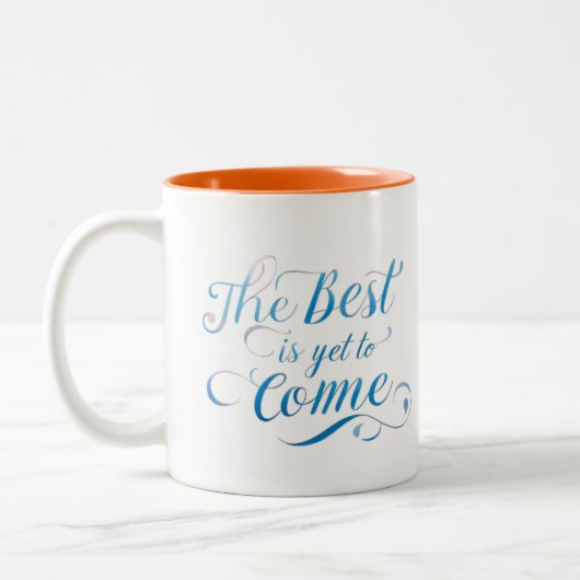 Best time coffe Mug ツートーンマグカップ (左)
