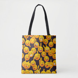 Best Tote Bag For Women, Smiling Faces Emotions トートバッグ