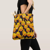 Best Tote Bag For Women, Smiling Faces Emotions トートバッグ (クローズアップ)