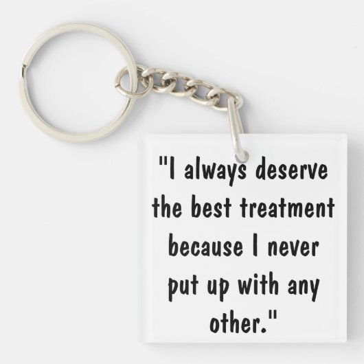 Best treatment  キーホルダー (正面)