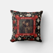 Best True Love 15Th Anniversary Throw Pillow  クッション (正面)