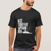 Best Tugboat Captain Ever Awesome Tugging Expert T Tシャツ (正面)