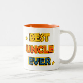 Best Uncle ever ツートーンマグカップ