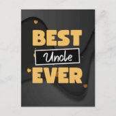 Best Uncle ever ポストカード (正面)