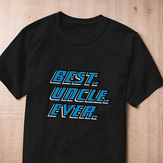 Best Uncle Ever Modern Racing Tシャツ