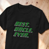 Best Uncle Ever Modern Racing Tシャツ
