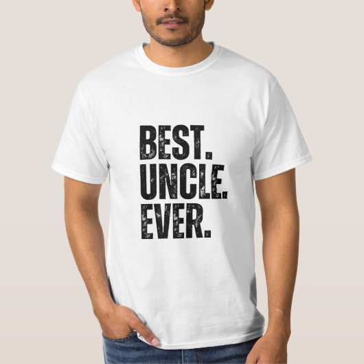 Best Uncle Ever Tシャツ (正面)