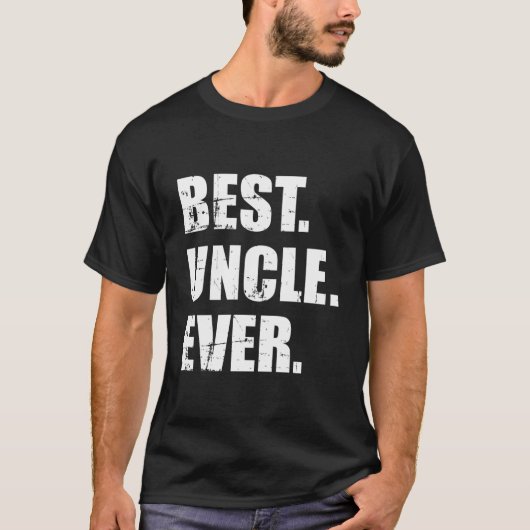 Best Uncle Ever Tシャツ (正面)