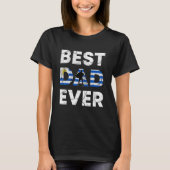 Best Uruguayan Dad Ever Uruguay Daddy Father s Day Tシャツ (正面)
