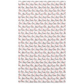 Best Valentine’s Gift Pink Hearts Tablecloth Love テーブルクロス (正面)