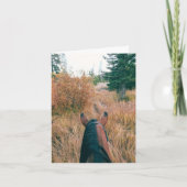 Best View - 4" x 5.6" Notecard カード (正面)