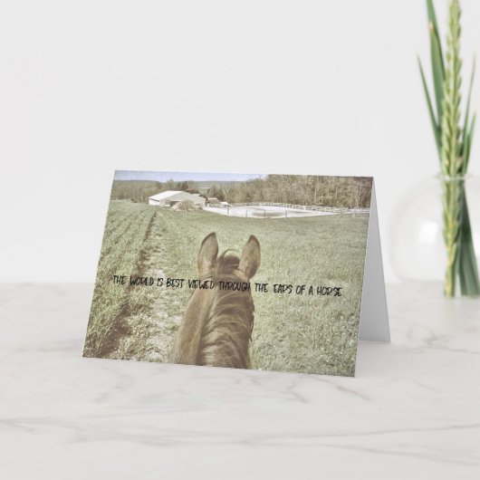 BEST VIEW Greeting Card サンキューカード (正面)