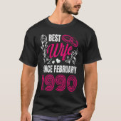 Best Wife Since February Feb 1990 Wedding Annivers Tシャツ (正面)