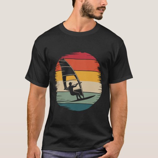 Best Windsurfing Art For Men Women Windsurf Wind S Tシャツ (正面)
