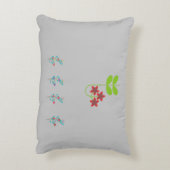 Best Wishes Flora  Accent Pillow アクセントクッション (裏面(縦))