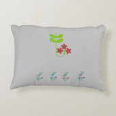 Best Wishes Flora  Accent Pillow アクセントクッション (裏面)