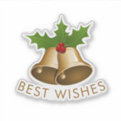 Best Wishes Jingle Bells シール (正面)