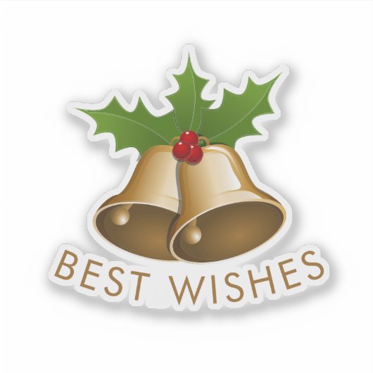 Best Wishes Jingle Bells シール (正面)