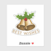 Best Wishes Jingle Bells シール (シート)
