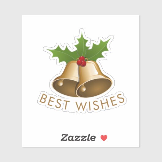 Best Wishes Jingle Bells シール (シート)
