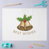 Best Wishes Jingle Bells 薄葉紙 (クラフト)