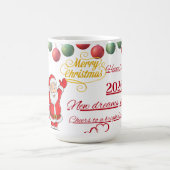 Best Wishes New Year Cup コーヒーマグカップ (中央)