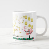 Best Wishes New Year Cup ジャンボコーヒーマグカップ (右)