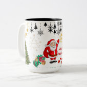 Best Wishes New Year Cup ツートーンマグカップ (正面左)