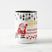 Best Wishes New Year Cup ツートーンマグカップ (中央)