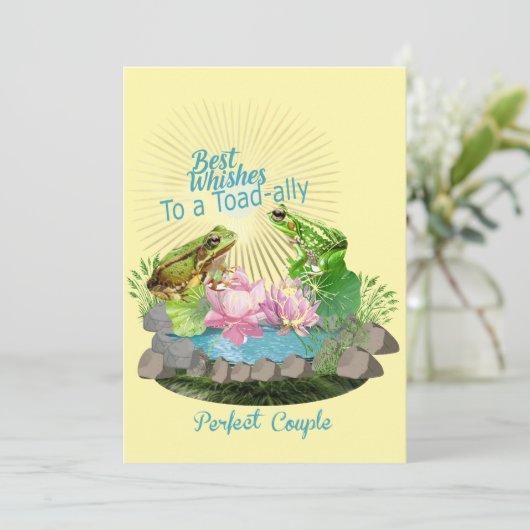 Best wishes to a toad-ally perfect couple シーズンカード (スタンド正面)