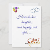 Best wishes to a toad-ally perfect couple シーズンカード (裏面)