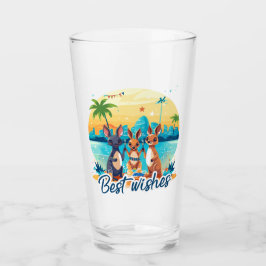 Best wishes too タンブラーグラス