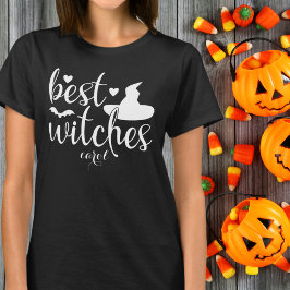 Best Witches Carol White Halloween Typography Tシャツ