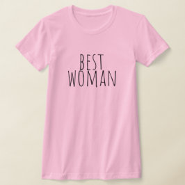 Best Woman Bridal Party Wedding Tシャツ