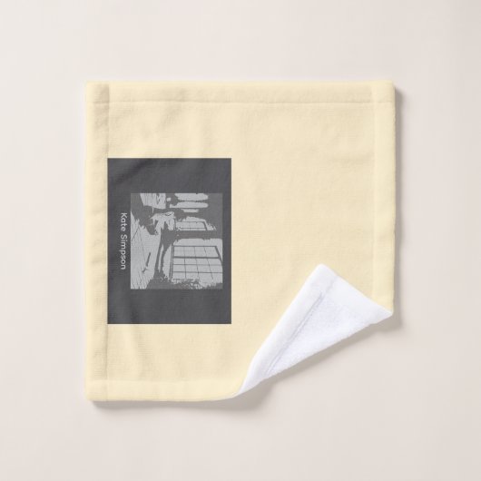 Best Yoga Teacher Ever ウォッシュタオル (ウォッシュタオル)