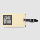 Best Yoga Teacher Ever ラゲッジタグ (正面横)