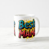 Beste Mama 1 コーヒーマグカップ (正面右)
