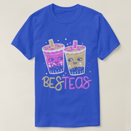 BesTeasバブおもしろいルティーBFFベスティーかわいいかわいい Tシャツ (デザイン正面)