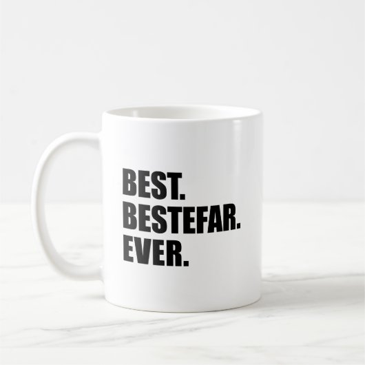 Bestefarの最も最高のなノルウェーの祖父のマグ コーヒーマグカップ (左)