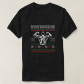 Bester Bodybuilder Ugly Sweater Christmas Sports G Tシャツ (デザイン正面)