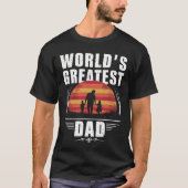 Bester Papa der Welt Tシャツ (正面)