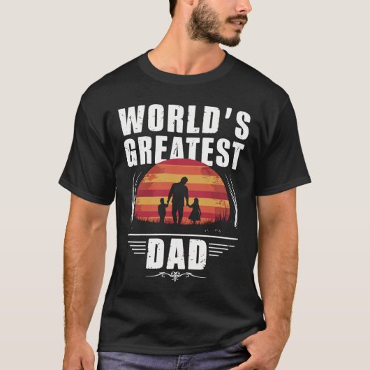 Bester Papa der Welt Tシャツ (正面)