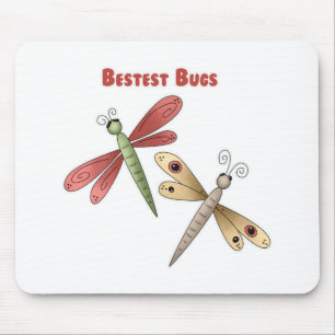 Bestestは煩わせます(トンボ) マウスパッド