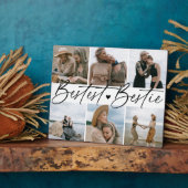 Bestest Bestieの友人Keepsake写真コラージュ フォトプラーク (側面)