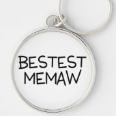 Bestest Memaw キーホルダー (正面)