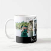 Bestfriends through thick and thin 3枚の写真 コーヒーマグカップ (左)