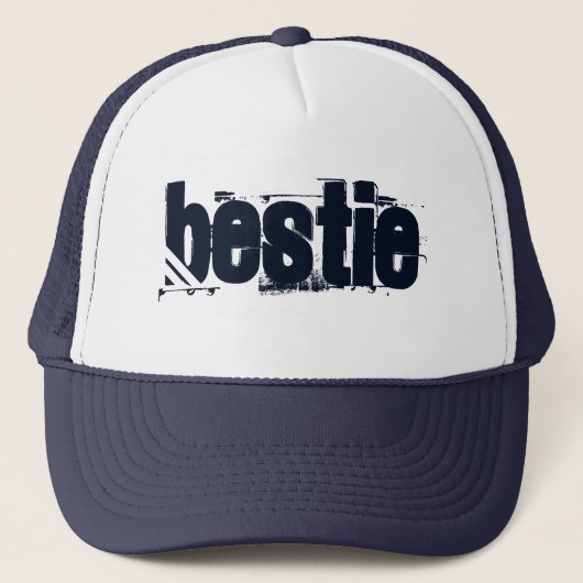 bestieのトラック運転手の帽子 キャップ (正面)