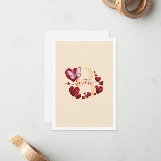 Bestie ノートカード (正面/裏面インサイチュ)