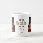BESTIE 最高の Ever 2写真かわいいギフト コーヒーマグカップ (中央)