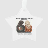 Bestie Acrylic Ornament オーナメント (裏面)